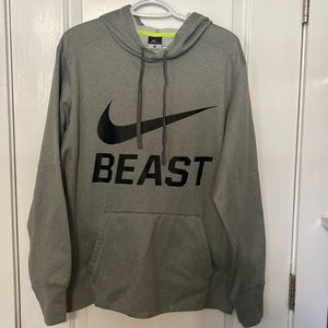 Nike gray hoodie